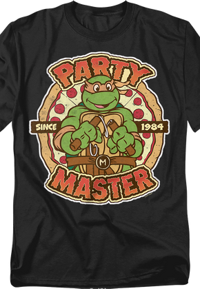 Party Master Since 1984 Teenage Mutant Ninja Turtles T-Shirt