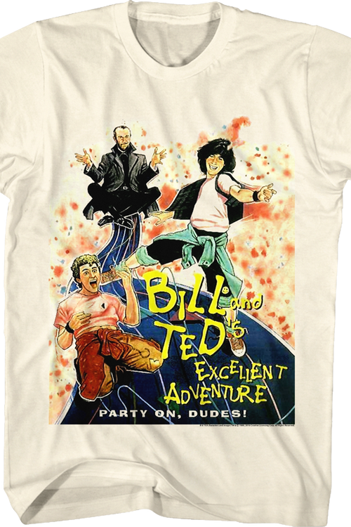 Party On Dudes Bill and Ted's Excellent Adventure T-Shirt