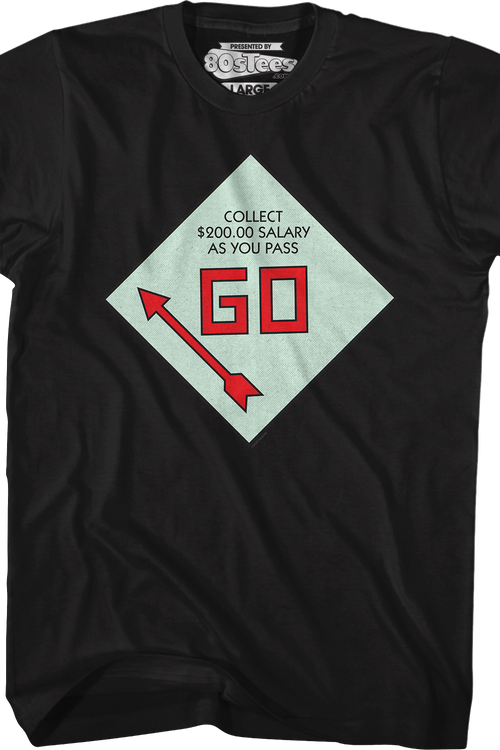 Pass Go Monopoly T-Shirt