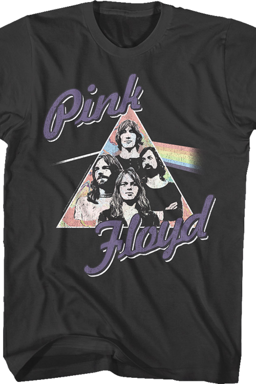 Pastel Prism Pink Floyd T-Shirt