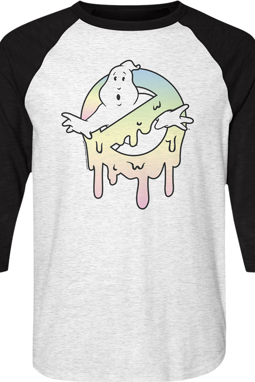 Pastel Slime Ghostbusters Raglan Baseball Shirt