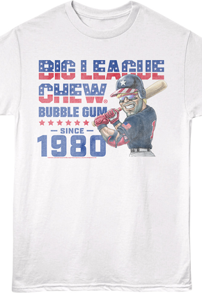 Patriotic Bubble Gum Since 1980 Big League Chew T-Shirt