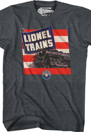 Patriotic Lionel Trains T-Shirt