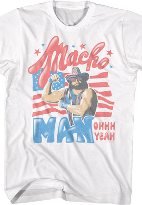 Patriotic Macho Man Randy Savage T-Shirt