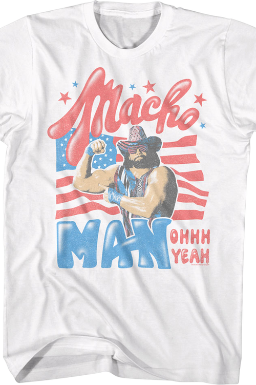 Patriotic Macho Man Randy Savage T-Shirt