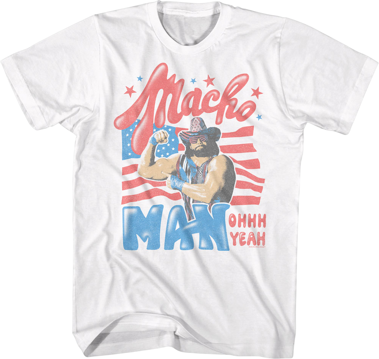 Patriotic Macho Man Randy Savage T-Shirt
