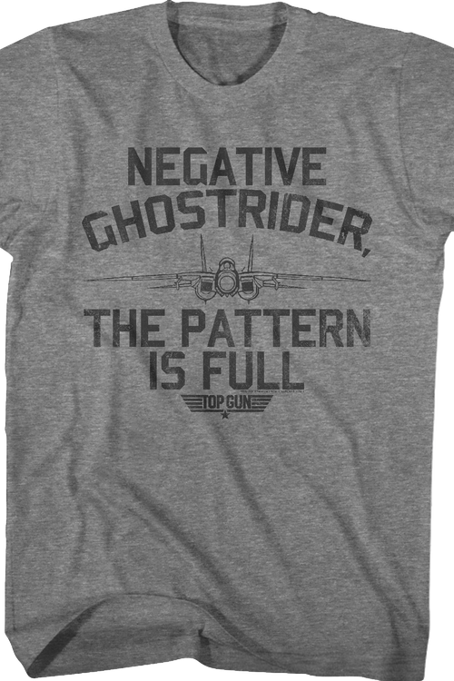 Pattern Is Full Top Gun T-Shirt