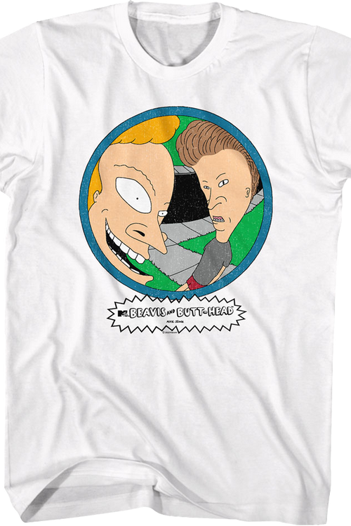 Peephole Beavis And Butt-Head T-Shirt