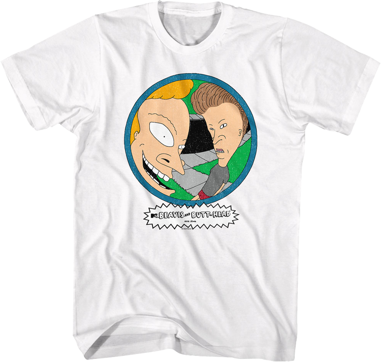 Peephole Beavis And Butt-Head T-Shirt