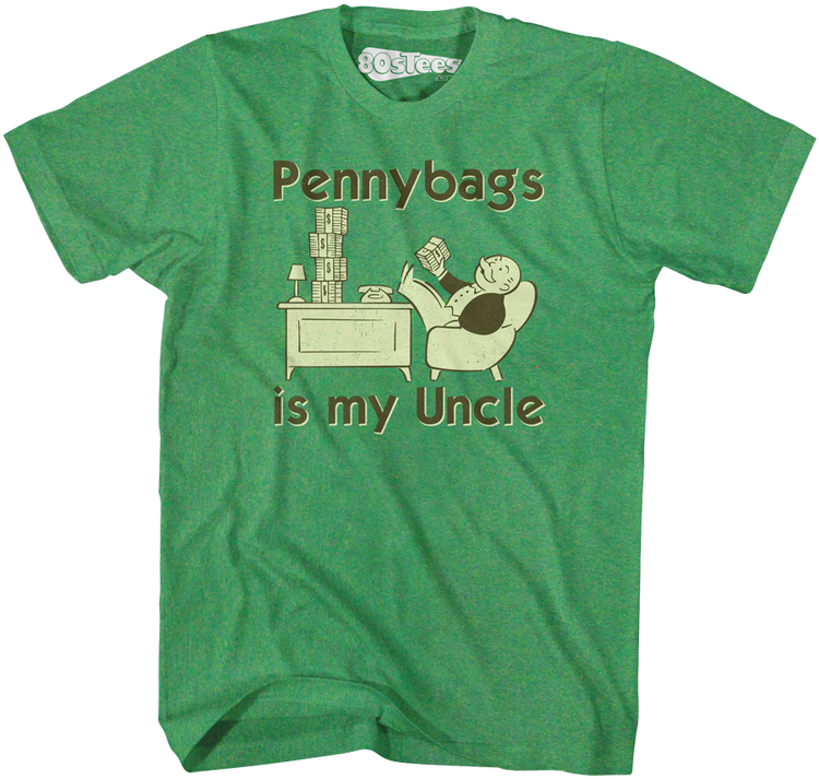 Pennybags is my Uncle Monopoly T-Shirt