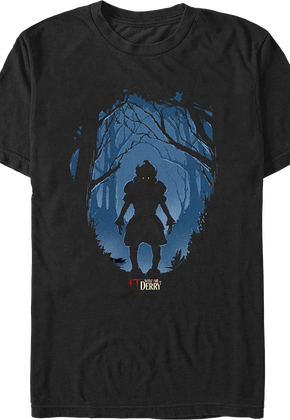Pennywise Silhouette Welcome To Derry IT T-Shirt