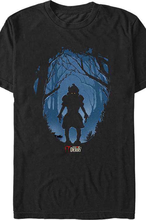 Pennywise Silhouette Welcome To Derry IT T-Shirt