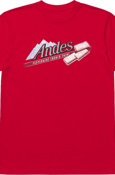Peppermint Crunch Thins Andes Mints T-Shirt