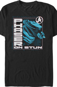 Phaser On Stun Star Trek T-Shirt