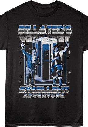 Phone Booth Bill & Ted's Excellent Adventure T-Shirt
