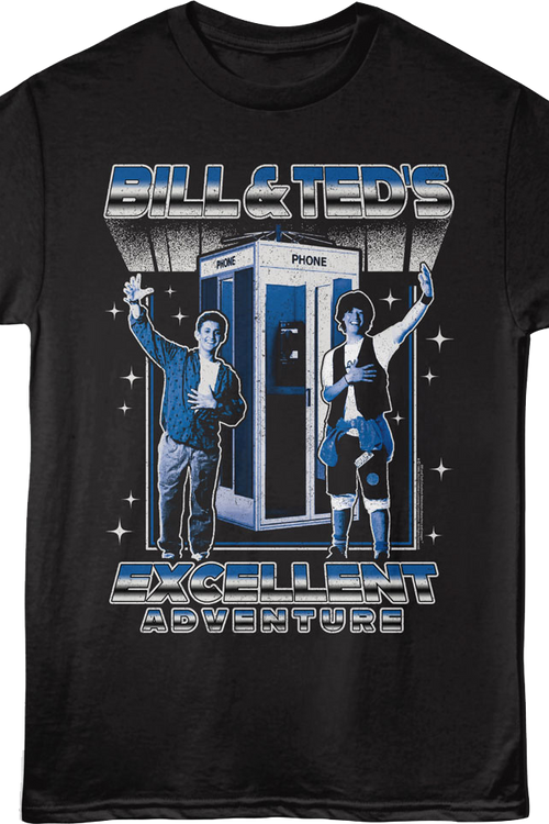 Phone Booth Bill & Ted's Excellent Adventure T-Shirt