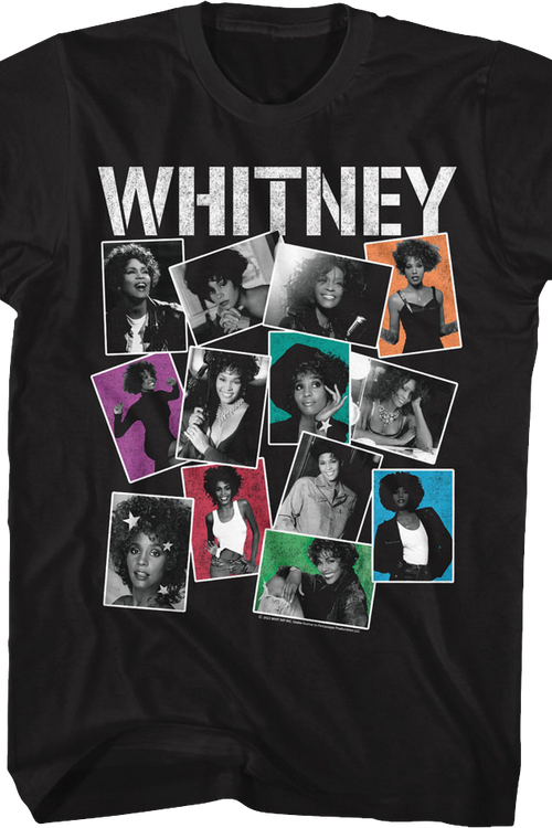Photo Collage Whitney Houston T-Shirt