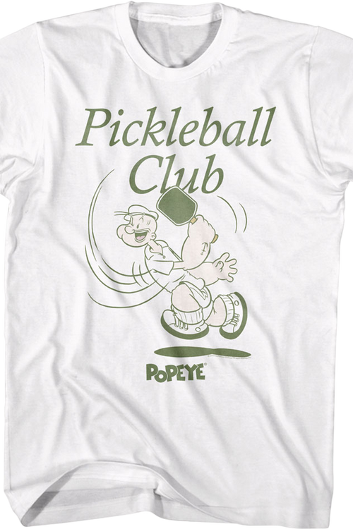 Pickleball Club Popeye T-Shirt