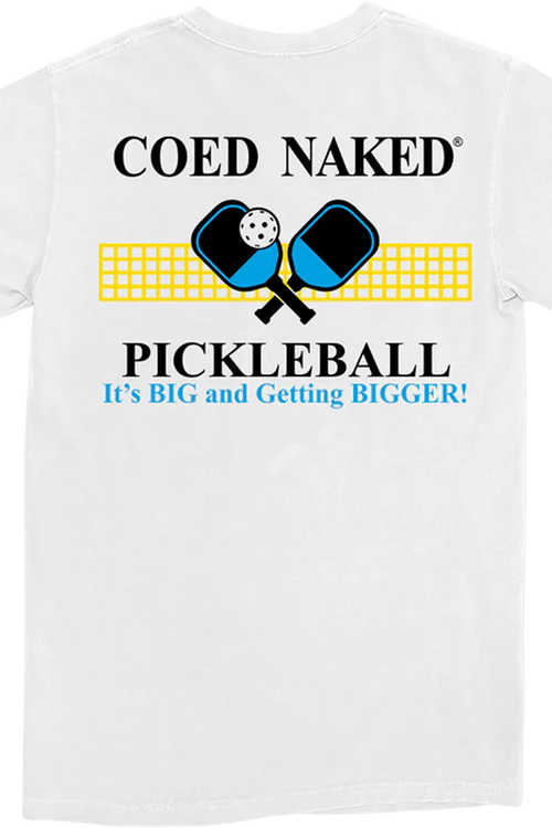 Pickleball Coed Naked T-Shirt