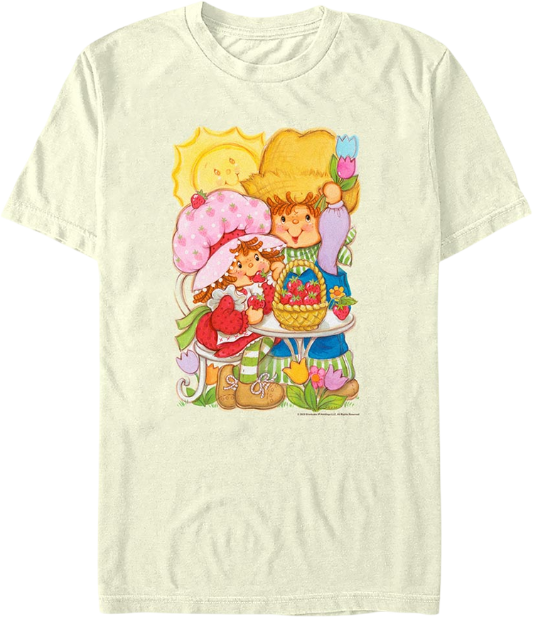 Picnic With Huckleberry Pie Strawberry Shortcake T-Shirt