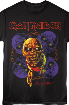 Piece of Mind Eddie Collage Iron Maiden T-Shirt