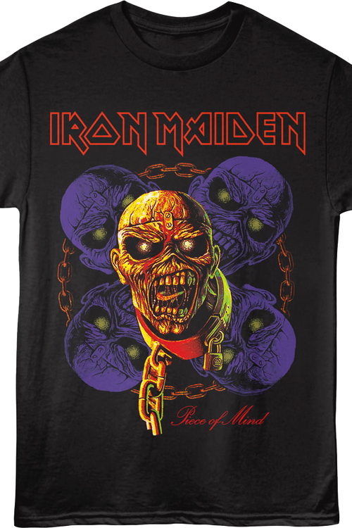 Piece of Mind Eddie Collage Iron Maiden T-Shirt