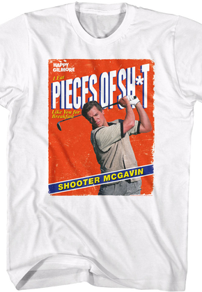 Pieces Of Shit Cereal Box Happy Gilmore T-Shirt