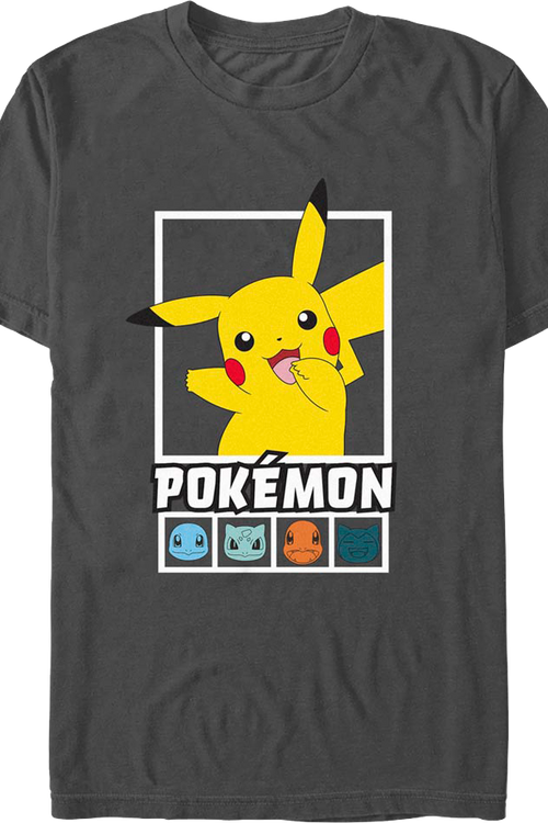 Pikachu And Pals Pokemon T-Shirt