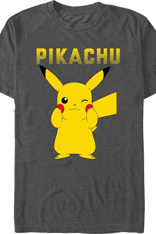 Pikachu Cheeks Pokemon T-Shirt