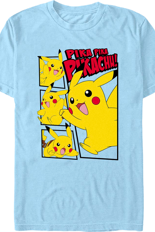 Pikachu Collage Pokemon T-Shirt