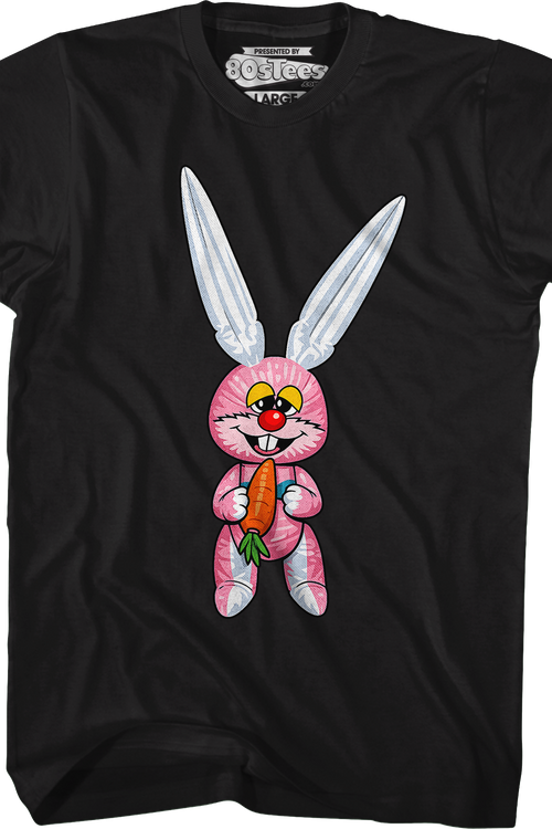 Pink Inflatable Easter Bunny T-Shirt