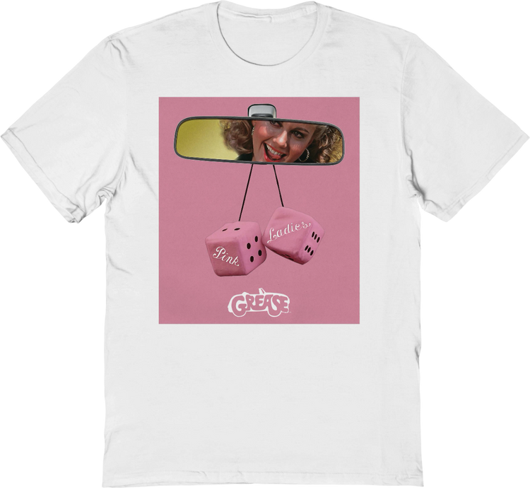 Pink Ladies Mirror Dice Grease T-Shirt