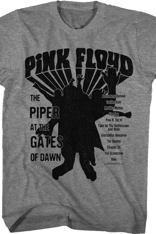 Piper At The Gates Silhouettes Pink Floyd T-Shirt