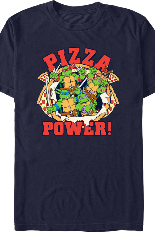 Pizza Power Teenage Mutant Ninja Turtles T-Shirt
