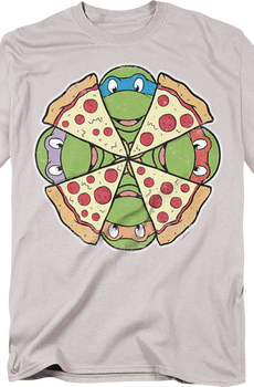 Pizza Slices Teenage Mutant Ninja Turtles T-Shirt