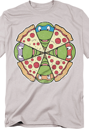 Pizza Slices Teenage Mutant Ninja Turtles T-Shirt