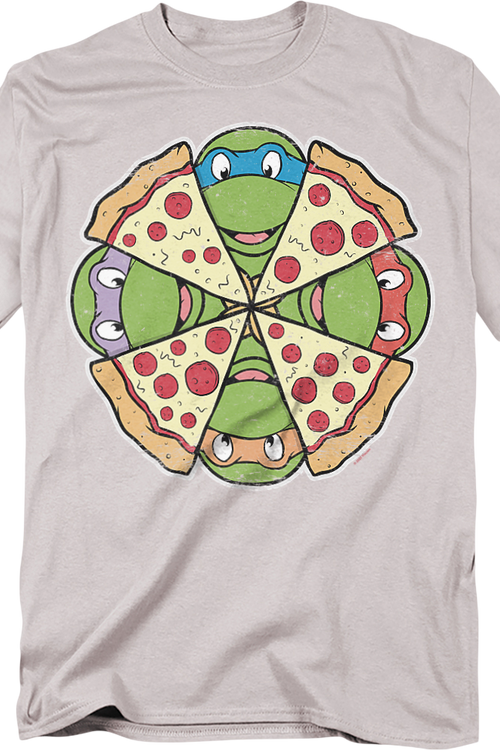 Pizza Slices Teenage Mutant Ninja Turtles T-Shirt