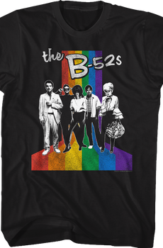 Planet Claire Rainbow B-52s T-Shirt