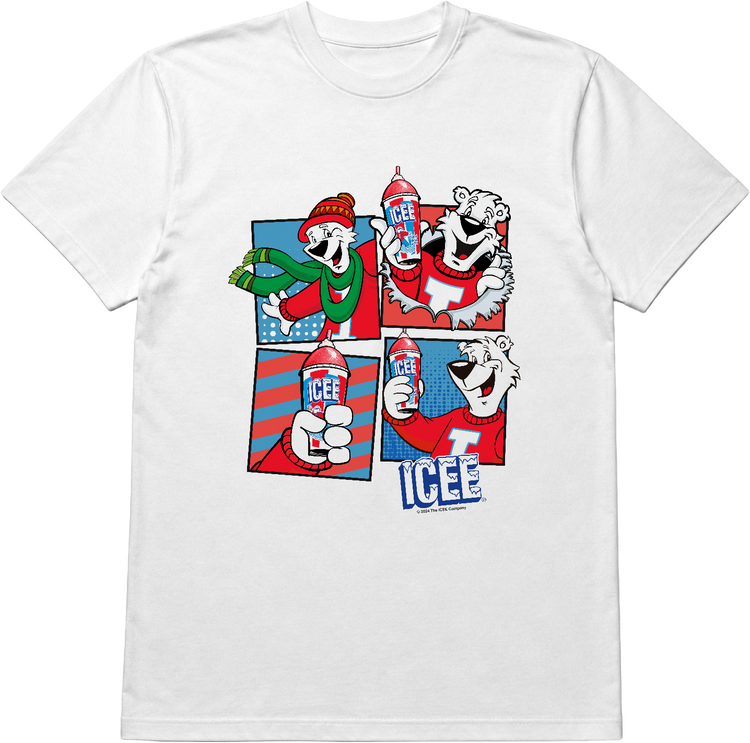 Polar Bear Panels ICEE T-Shirt