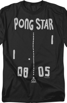 Pong Star Paddles Atari T-Shirt