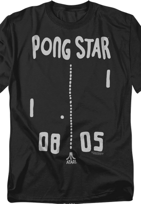 Pong Star Paddles Atari T-Shirt