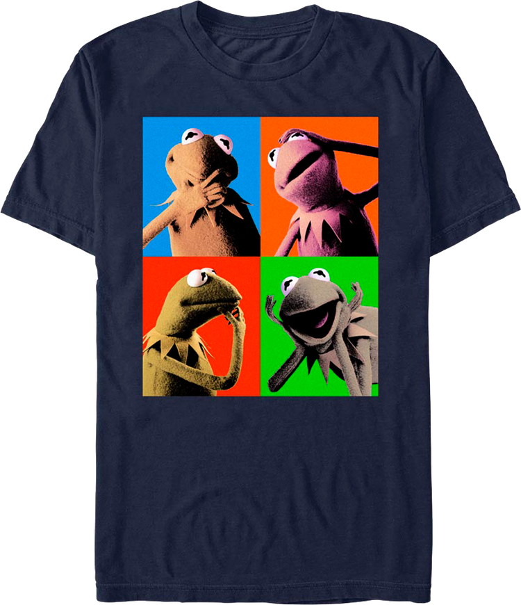 Pop Art Kermit The Frog Muppets T-Shirt