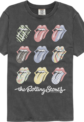 Pop Art Tongues Rolling Stones Comfort Colors Brand T-Shirt