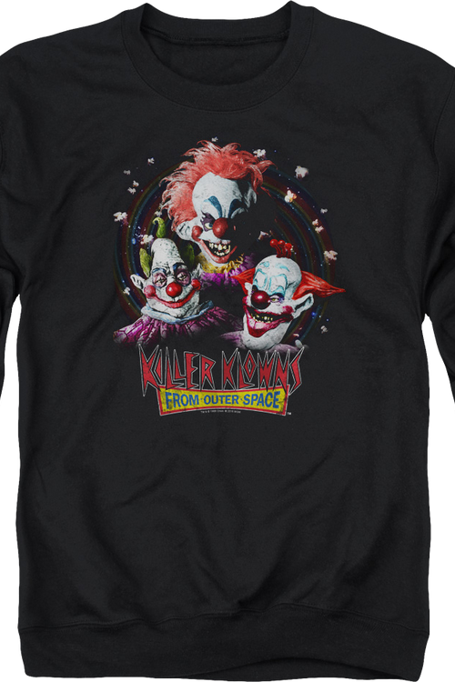 Popcorn Killer Klowns From Outer Space Sweatshirt