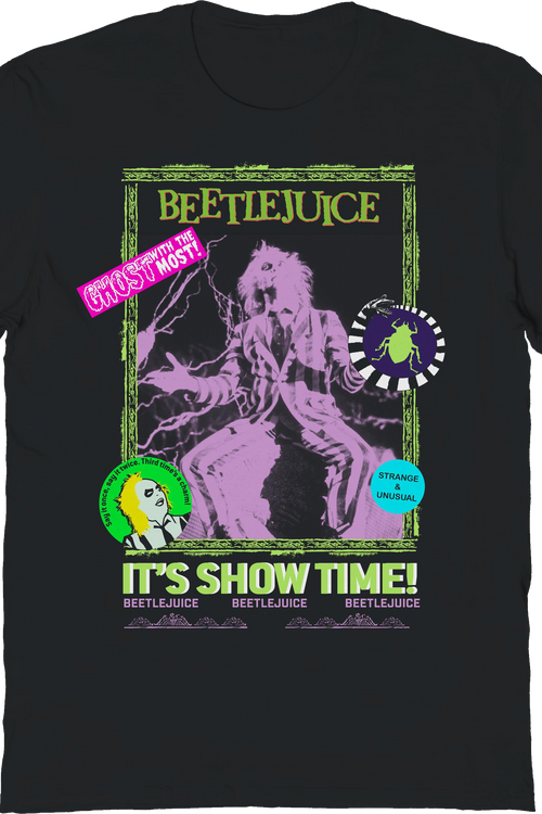 Poster Stickers Beetlejuice T-Shirt
