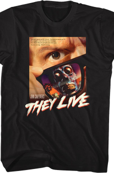 Poster They Live T-Shirt