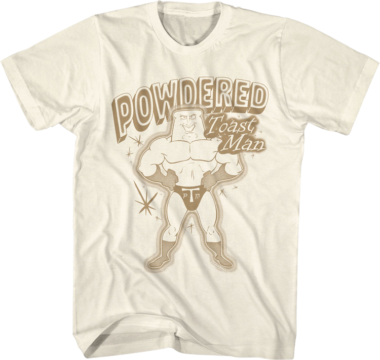Powdered Toast Man Ren And Stimpy T-Shirt