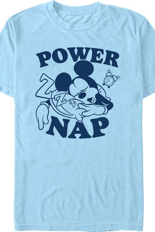 Power Nap Mickey Mouse Disney T-Shirt