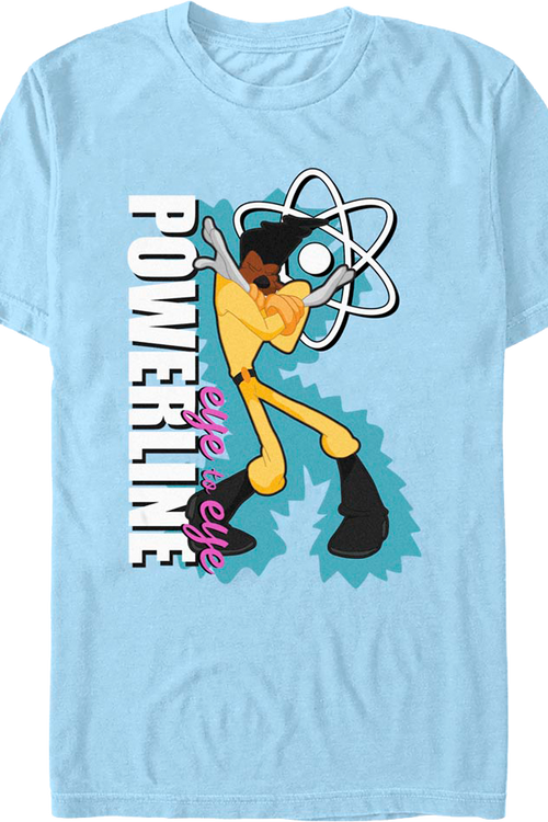 Powerline Eye To Eye Goofy Movie Disney T-Shirt