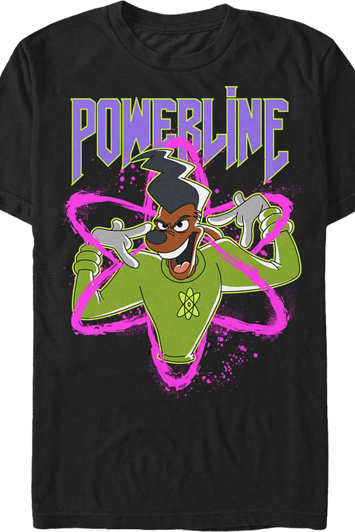 Powerline Goofy Movie Disney T-Shirt